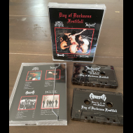 IMPALED NAZARENE / BEHERIT / AMORPHIS / BELIAL Day Of Darkness DOUBLE TAPE BOX [MC]